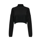 Kadın Crop Kazak - 5