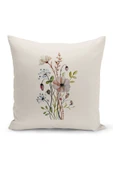 Bertille Home Flower Bahar Serisi Çift Tarafı Dijital Baskılı 4'lü Kırlent Kılıfı Seti (Spring) - 2