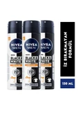 Men Anti-perspirant Black & White Invisible Güçlü Etki 72h Erkek Deodorant X 3 Adet - 1