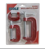 Çengelli G Tipi 3 lü Mengene Mini İşkence thumbnail 2