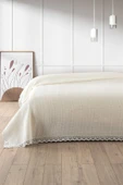 Kopanaki Dantelli Çift Kişilik Pike-210x230 cm - 8