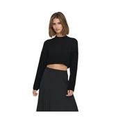 Kadın Crop Kazak - 7