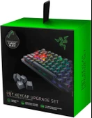 Razer PBT Tuş Seti Mekanik ve Optik Klavyeler için Klavye Yükseltme Seti (Arka Işık Uyumluluğu, Üstün PBT Malzemesi) Siyah - 2