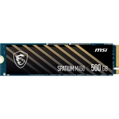 MSI SSD SPATIUM M450 PCIE 4.0 NVME M.2 500GB V1 R:3000 W:2000 - 2