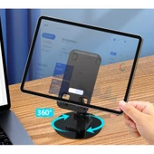 Katlanabilir Telefon Tutucu Stand Yuvarlak Tabanlı (C-074) thumbnail 4