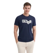 Erkek Marka Yazılı T-shirt - 11