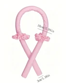 Isısız Bukle Seti – Kadife Rulo & Bandana, Saç Dostu Bukle Yapıcı thumbnail 1