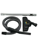 Karcher Uyumlu BV 5/1Bp Süpürge Çelik Telli Hortumu Seti thumbnail 1