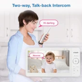 VTech Kamera ve Ses Özellikli, Pan Tilt Zoom - 7 Inc IPS Ekran - 2 Kamera - 5