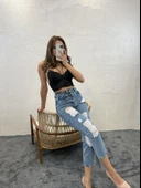 5998 KOT PANTOLON-MAVİ thumbnail 4