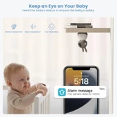ieGeek Video Bebek Monitörü Kamerası 2K HD - 5 Inc - 2 Kamera - 3