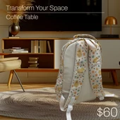 Öğrenci Sırt Okul Çantası Basit Kore Tarzı çocuk Seyahat Çantası kahve - 5