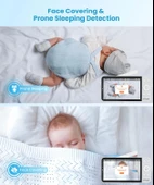 ieGeek Bebek Monitörü, 5.5 Inc Ekran - 2.5K Ultra HD - 1 Kamera - 3