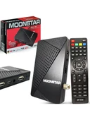 MOONSTAR MS-2000 UYDU ALICI MİNİ FULL HD Bluetooth Kumanda  YOUTUBE IPTV thumbnail 1