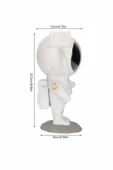 Projeksiyon Astronot Lamba Speaker Sevimli Astronot Bluetooth Hoparlör thumbnail 4