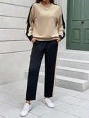 Kadın Iki Iplik şerit Detaylı Ikili Takım thumbnail 2