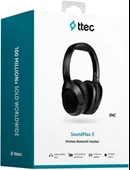 Ttec SoundMax 3 Kablosuz Kulak Üstü Bluetooth Kulaklık 2KM150S Siyah - 3