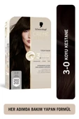Schwarzkopf Creme Supreme Saç Boyası Full Kit 3-0 Koyu Kestane thumbnail 1