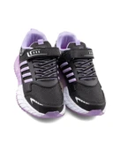 Lafonten 748 Çocuk Siyah-Lila (31-35) Günlük Spor Ayakkabı - 2