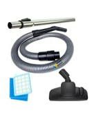 Philips Uyumlu FC 9540 PowerPro Active Hortumu Başlık Boru Filtre Seti thumbnail 1