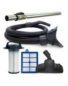 Philips Uyumlu FC 9217 Marathon Süpürge Hortumu Başlığı Boru Filtre Seti thumbnail 1