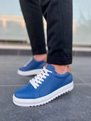 KB-DX2 Kuback Mavi Deri Günlük Erkek Ayakkabı thumbnail 2