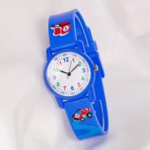 Pinkoli Racing Yarış Arabası Motifli Analog 6-13 Yaş Çocuk Kol Saati ST-303984 thumbnail 1