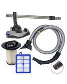 Philips Uyumlu FC 9225 Marathon Hortumu TriActive Başlık Boru Filtre Set thumbnail 1