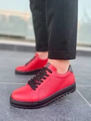 KB-DX2 Kuback Kırmızı Deri Günlük Erkek Ayakkabı thumbnail 3