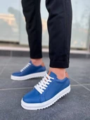 KB-DX2 Kuback Mavi Deri Günlük Erkek Ayakkabı thumbnail 3