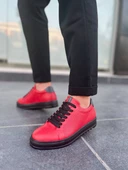 KB-DX2 Kuback Kırmızı Deri Günlük Erkek Ayakkabı thumbnail 2