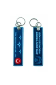 Türk Hava Kuvvetleri Anahtarlık 3D, (12 cm uzunluğunda x 3 cm genişliğinde ) 1. Kalite - 1