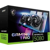 MSI RTX 5080 16GB GAMING TRIO OC 16GB GDDR7 256BİT HDMI-DP PCIe5.0 - 1