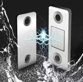 Zhltools 2 Çift Çok Amaçlı Kapı Kapak Dolap Çekmece Mobilya Durdurucu Kapatıcı Mıknatıslar thumbnail 7