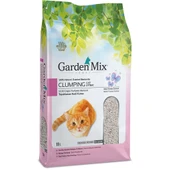 Garden Mix Pudra Kokulu İri Taneli Bentonit Kedi Kumu 10 lt - 1