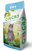 Cat City Doğal Bentonit Topaklanan Kedi Kumu 10 Lt Marsilya Sabunlu thumbnail 2