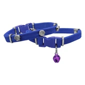 Markapet Kadife Kedi Boyun Tasması Midyeli 20-32 cm Mavi - 1