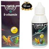 Zurich Kuşlar İçin B vitamini 50 ml thumbnail 1