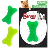 Benny Köpek Oyuncağı Kemik 5.5 x 10 cm Çeşitli Renklerde thumbnail 2