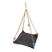 Markapet Zincirli Yataklı Kuş Hamağı Antrasit Renkte - 2