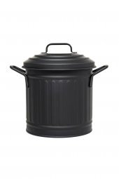 The Mia Tezgah Çöp Kovası 4 Lt- Siyah GLV0291 - 1