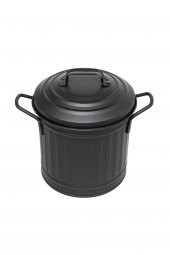 The Mia Tezgah Çöp Kovası 4 Lt- Siyah GLV0291 - 3