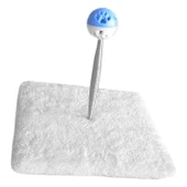 Yaylı Toplu Hacıyatmaz Kedi Aktivite Oyuncağı 16-20 cm Beyaz thumbnail 3