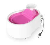 Cado Pet Kedi Köpek Su Pınarı Şelale 2 Litre - 5 volt ( usb'li ) Pembe - 1