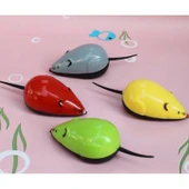 Çek Bırak Renkli Hareketli Fare Premiım 9×3.5×3CM Karışık Renklerde 1 Adet thumbnail 1