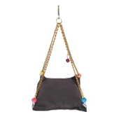 Markapet Zincirli Yataklı Kuş Hamağı Antrasit Renkte - 4