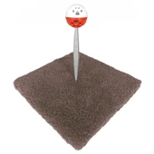 Yaylı Toplu Hacıyatmaz Kedi Aktivite Oyuncağı 16-20 cm Kahverengi - 8