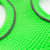 Tailpetz Air Mesh Köpek Göğüs Tasması XSmall 32x36 cm Neon Yeşil - 5