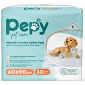 Pepy Evcil Hayvan Tuvalet Eğitim Pedi 60*90CM 30 Adet - 1