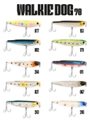 FUJİN WALKİE DOG 70MM 8.2GR SU ÜSTÜ MAKET BALIK - 1